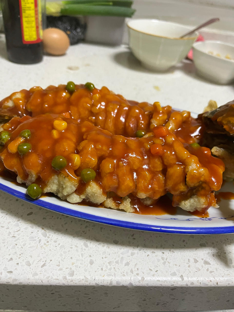 厨师长教大家：“松鼠鱼”的家常做法，酸甜可口