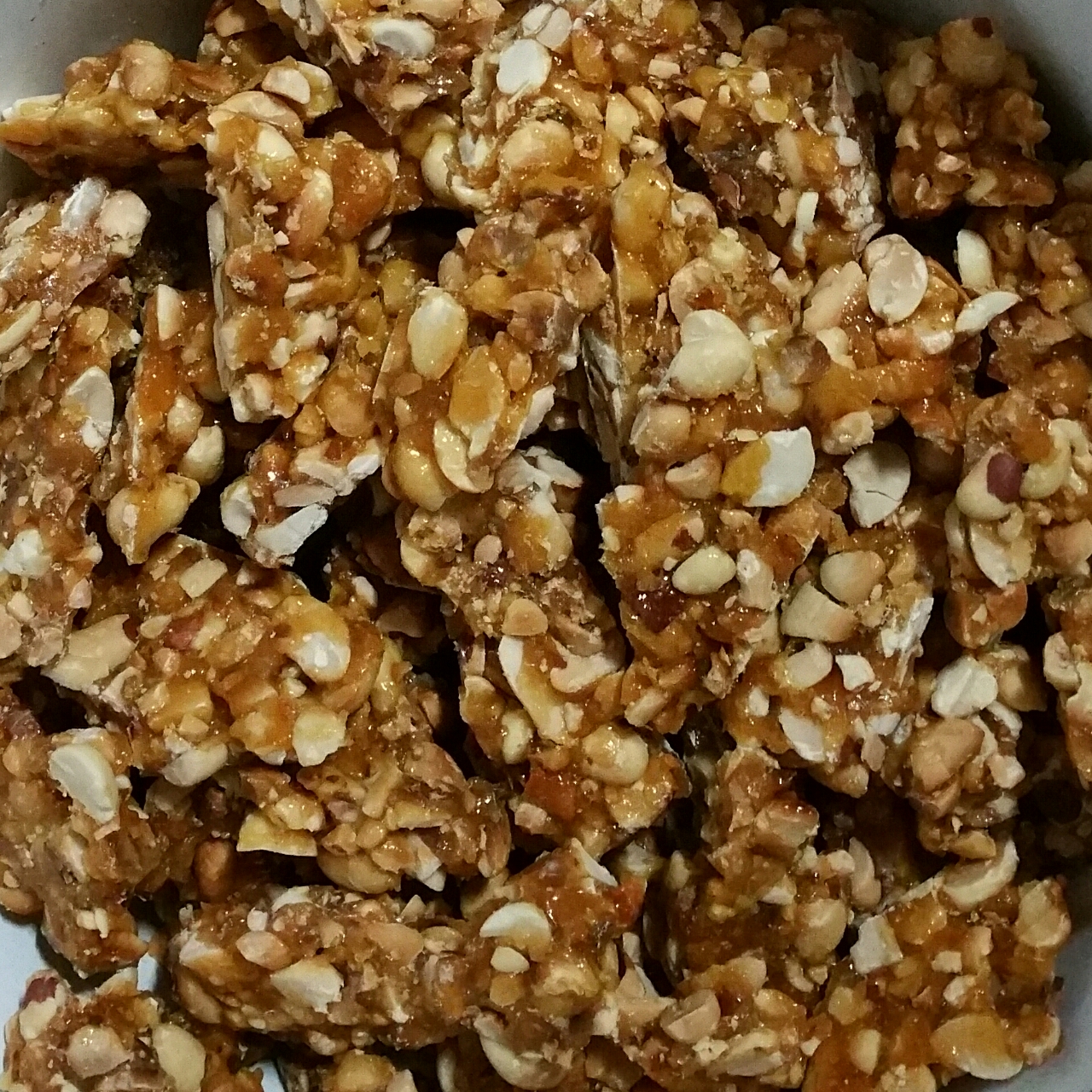 无水无油香脆花生糖