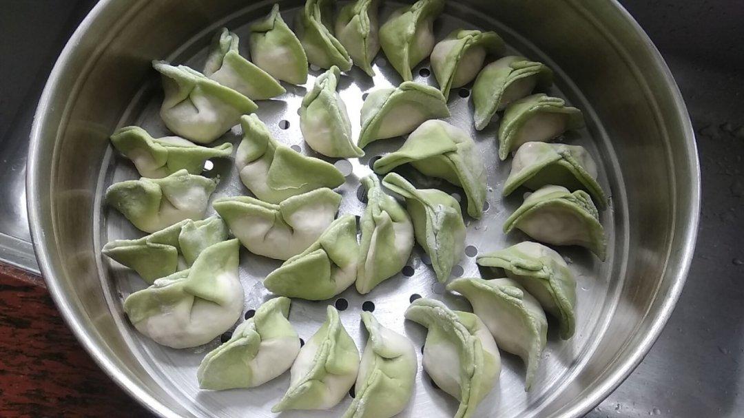 翡翠白玉白菜饺子详细版（附翡翠白玉白菜饺子包法，翡翠白玉饺子皮两种制法，面包机和面，翡翠白玉烧卖，各种馅料搭配）