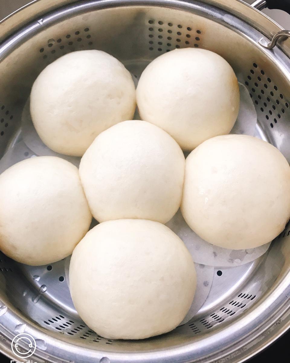 有着面包口感的红糖馒头（一次发酵）