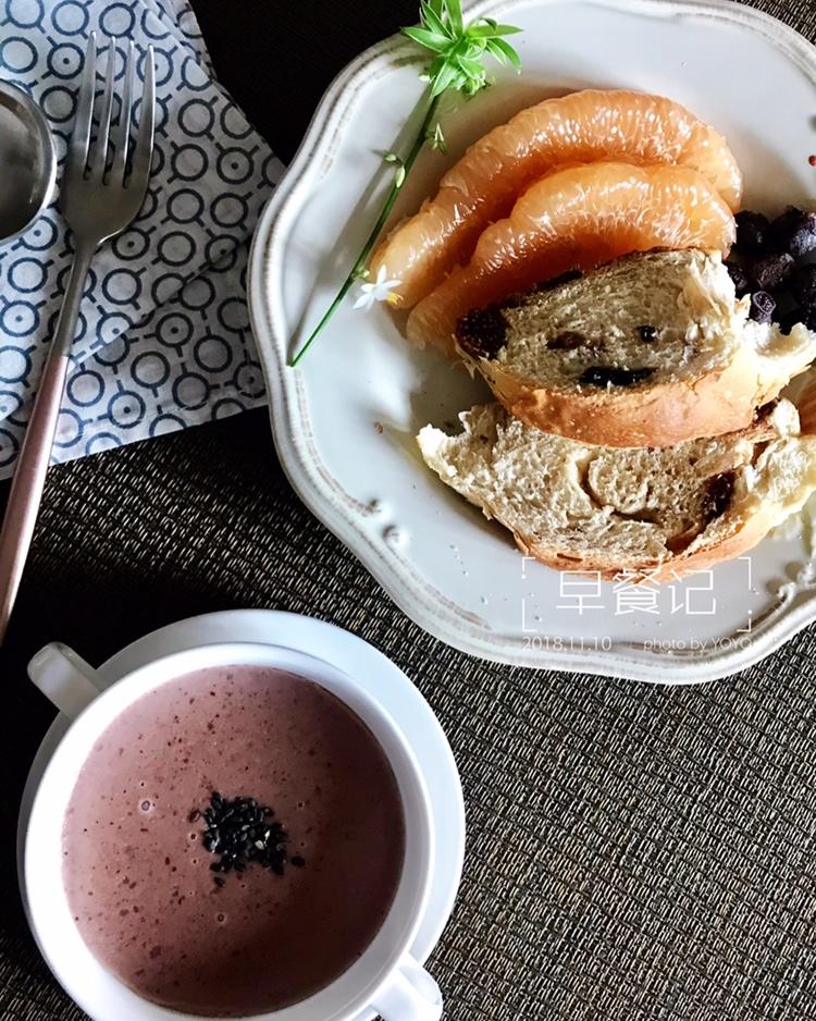 红酒桂圆全麦软欧