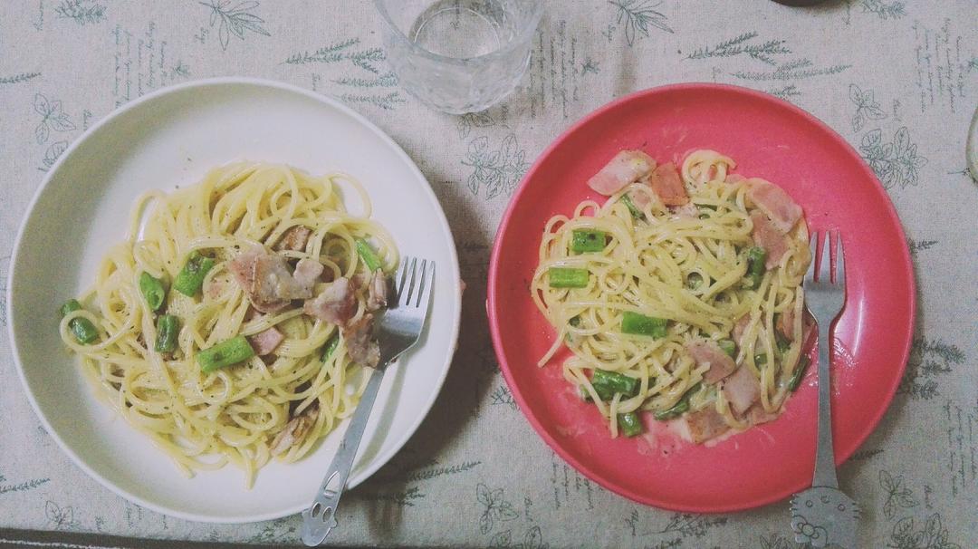 超简单的奶汁培根意面Carbonara