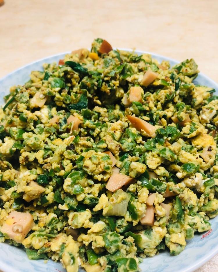 青椒炒鸡蛋