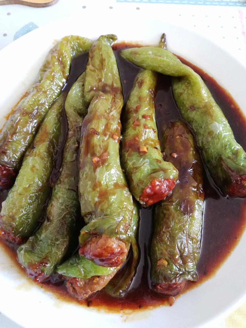 下饭菜肴--青椒酿肉