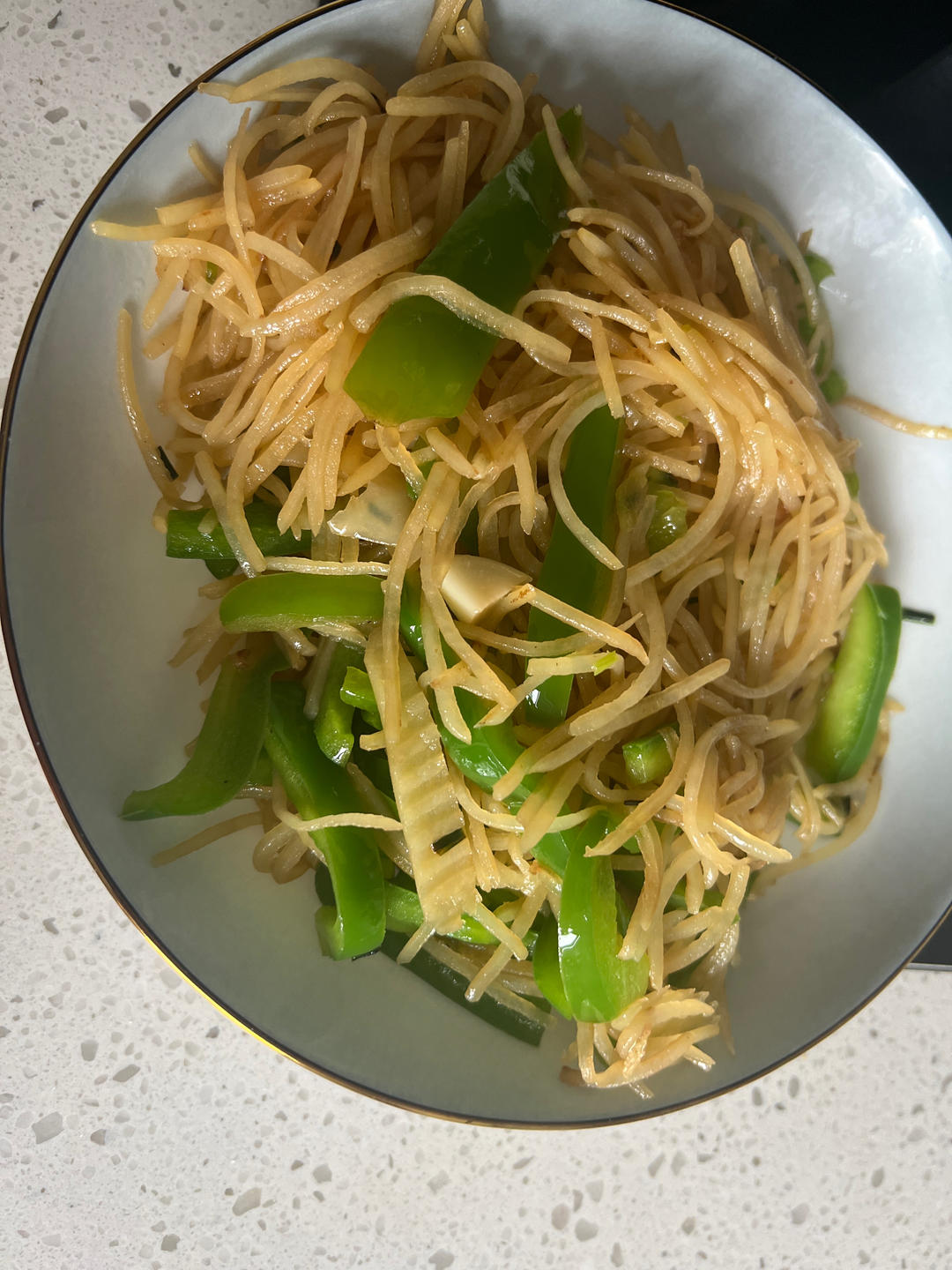 青椒土豆丝