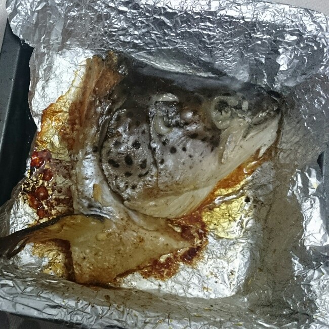 烤三文鱼头的最简法