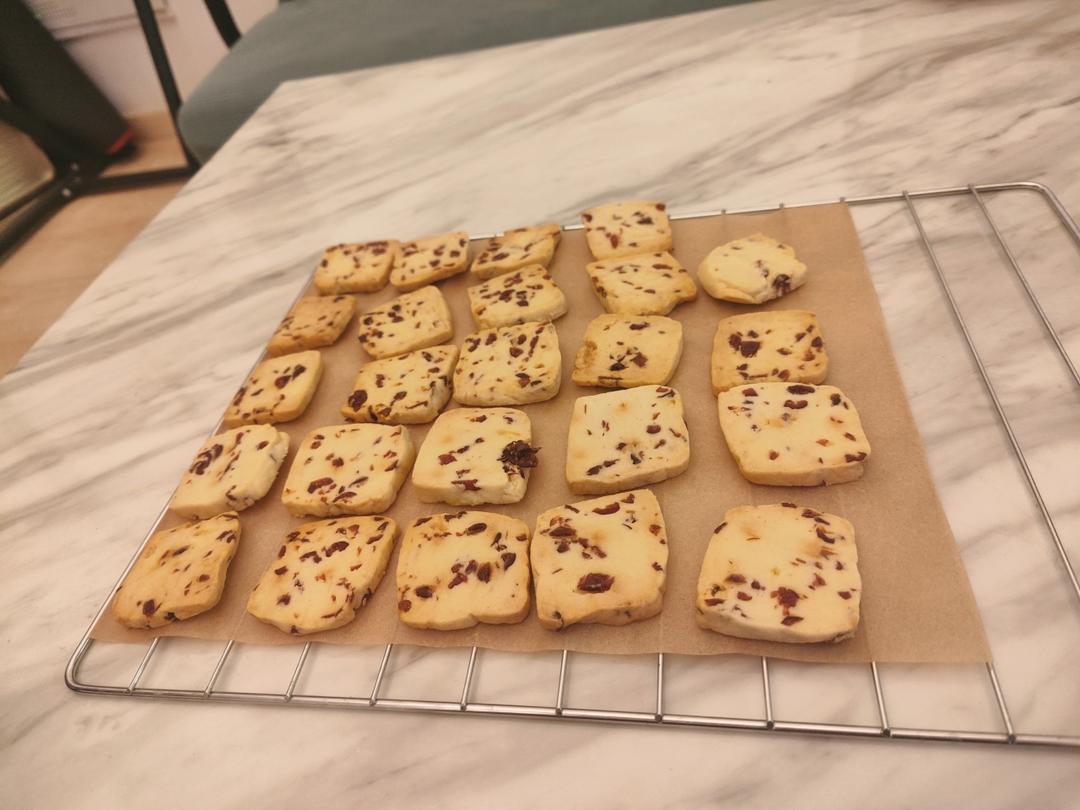 蔓越莓饼干 新手也不怕