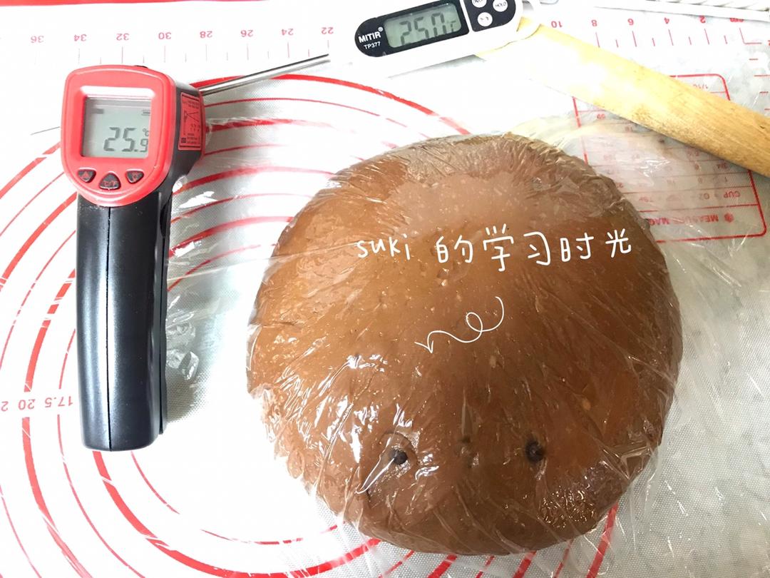 奶油巧克力吐司