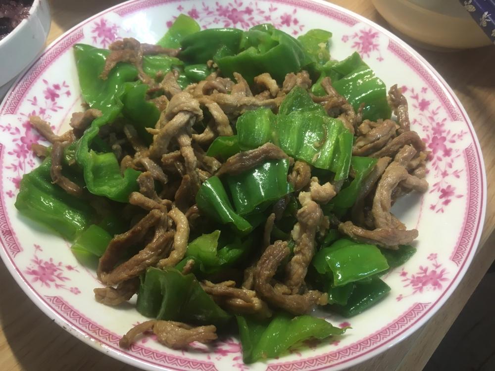 青椒炒肉