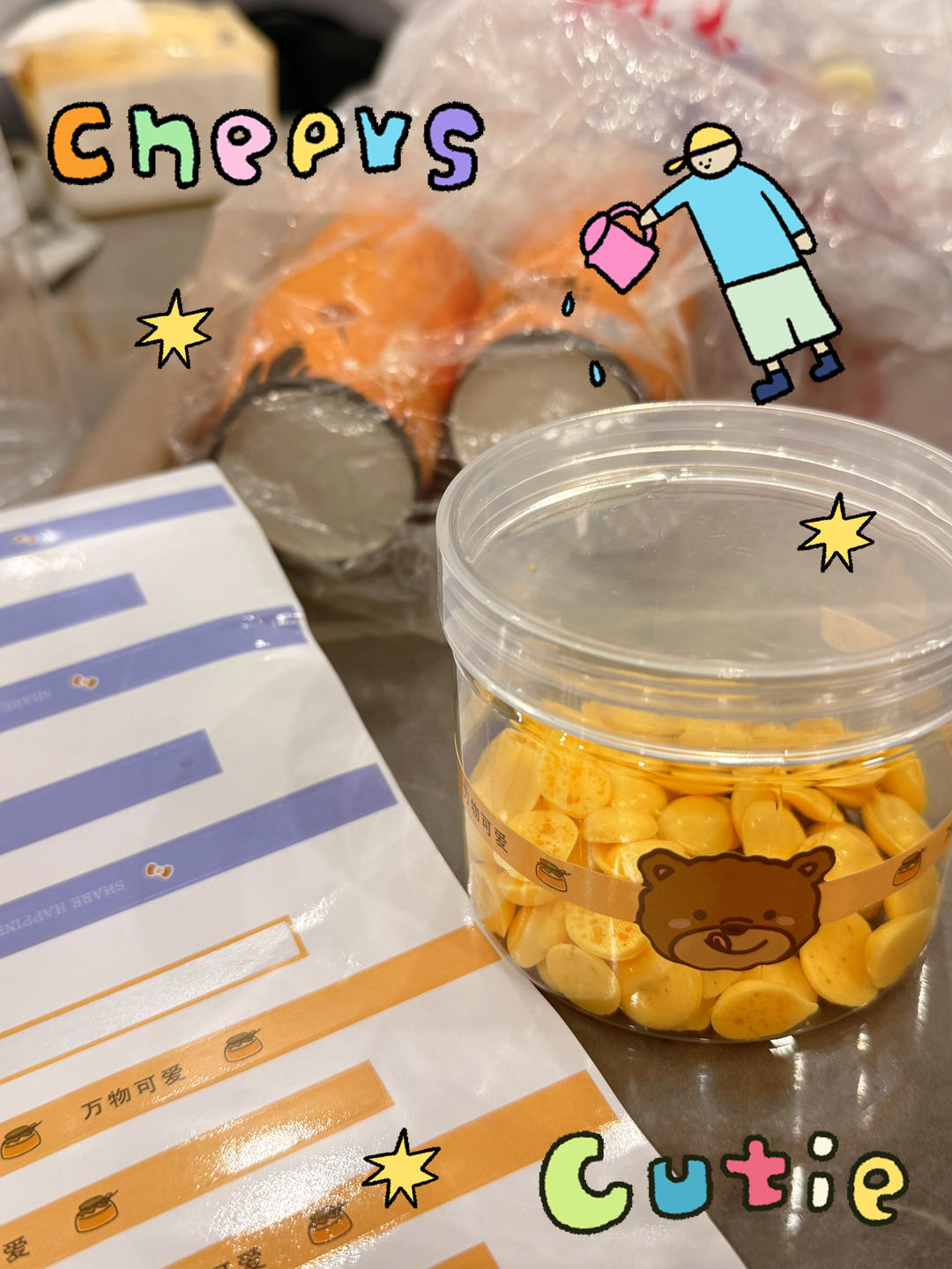 入口即化的无添加蛋黄溶豆