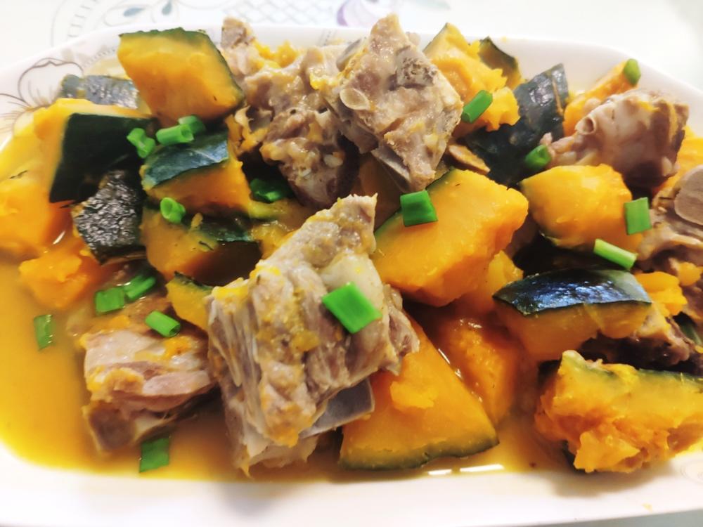 summer浅夏时光做的堂妈的南瓜烧排骨