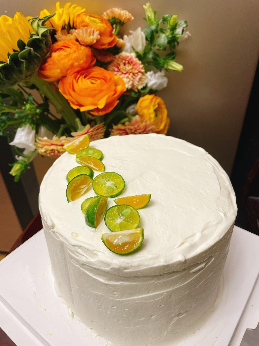 超简单完美戚风蛋糕（6寸2蛋）附打发、翻拌、脱模视频