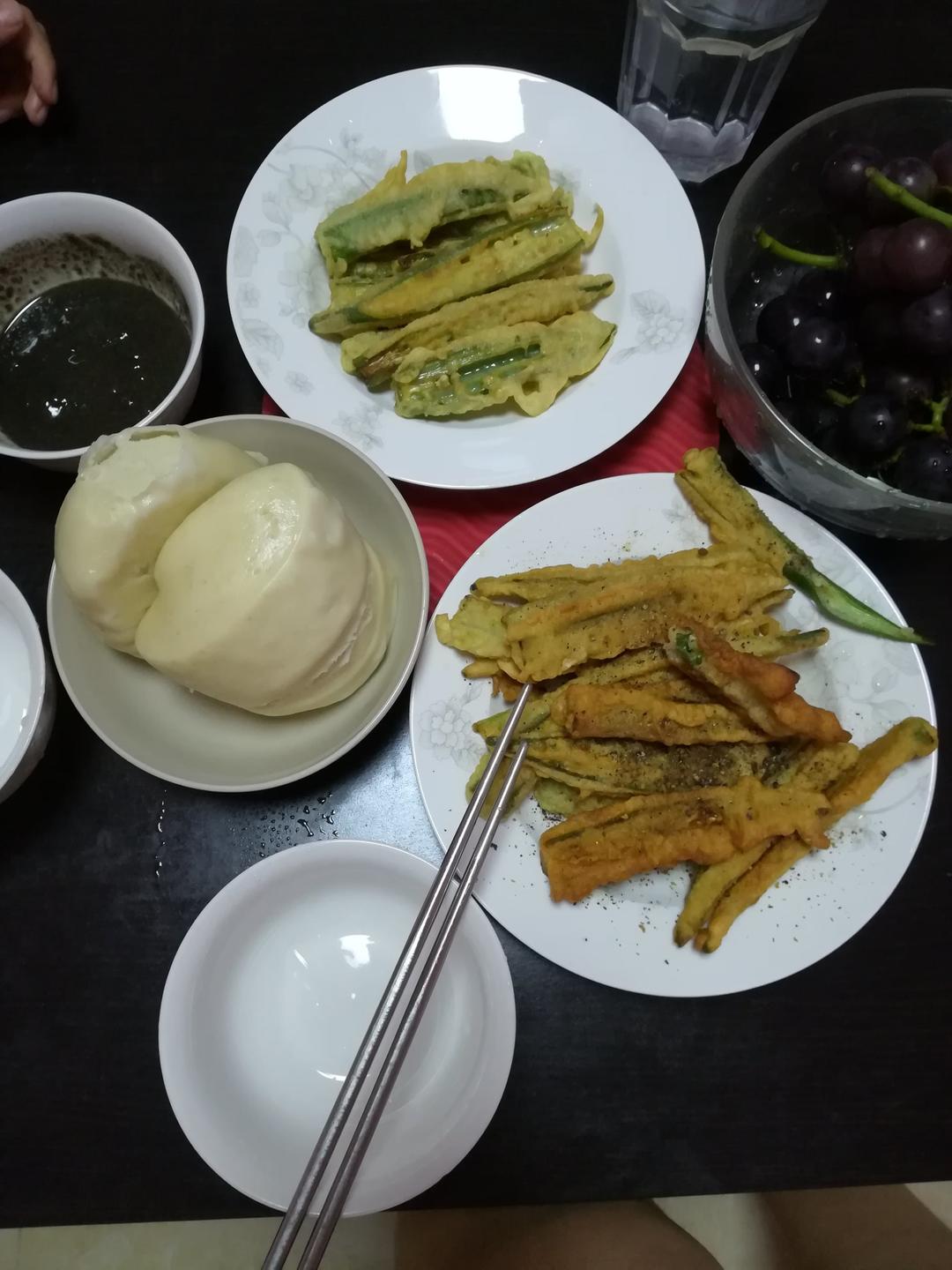 香炸秋葵