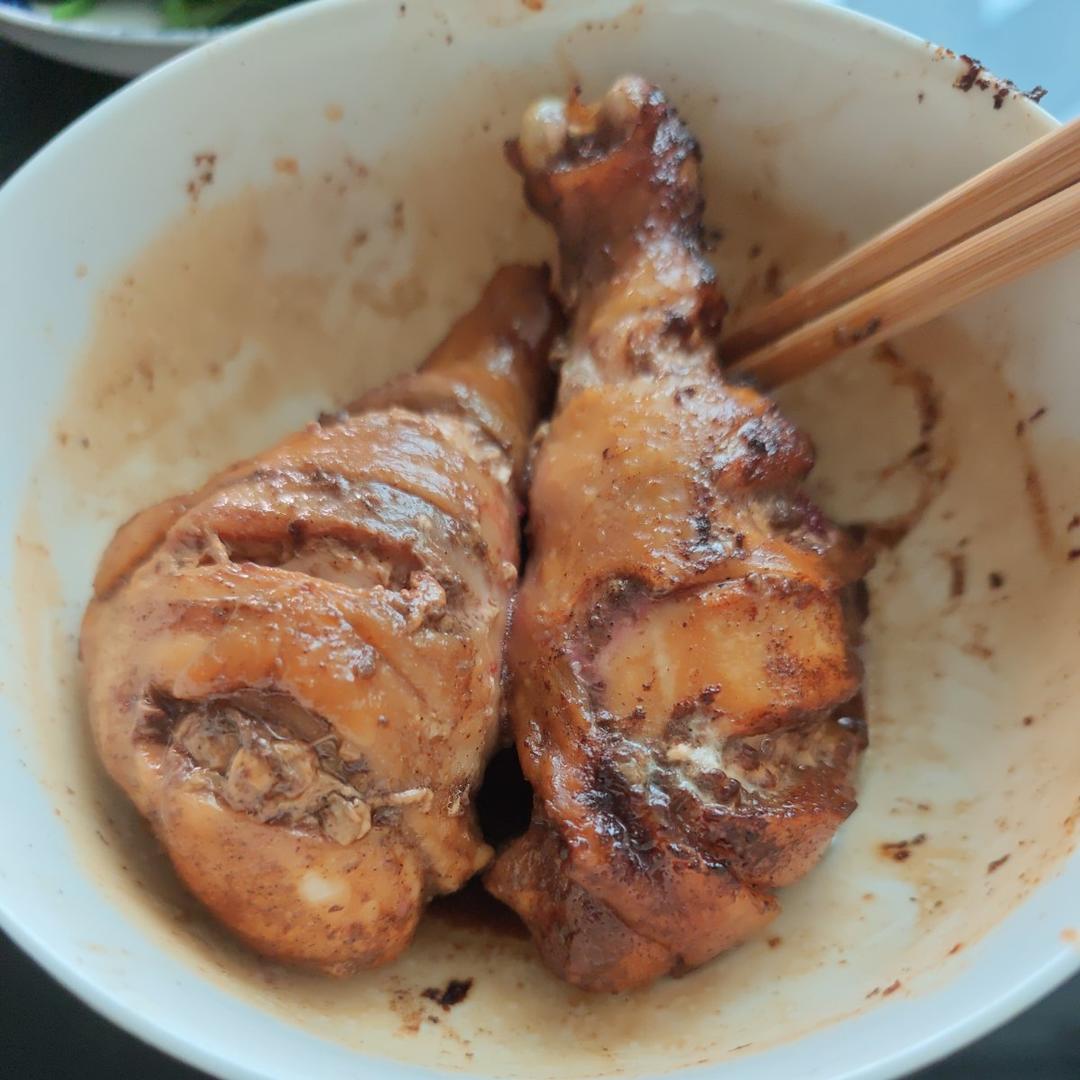 微波炉蜜汁鸡腿