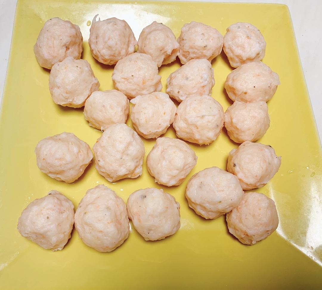 自制虾丸（鲜嫩Q弹）《系列三》
