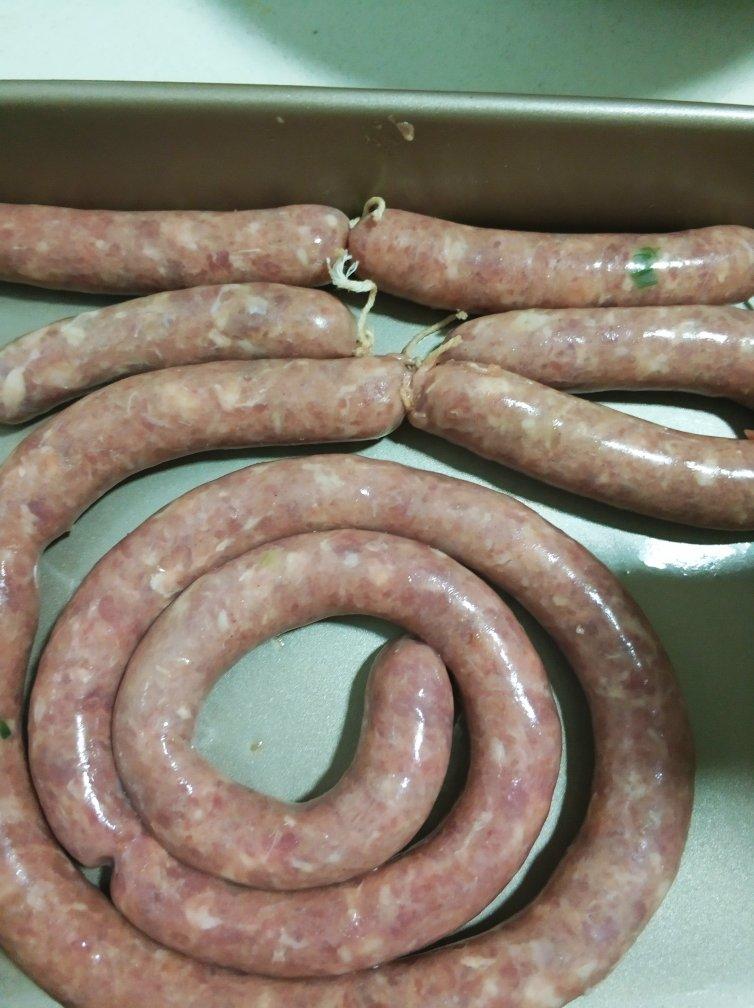 Q弹多汁的自制台式脆皮肠——绝对秒杀市售
