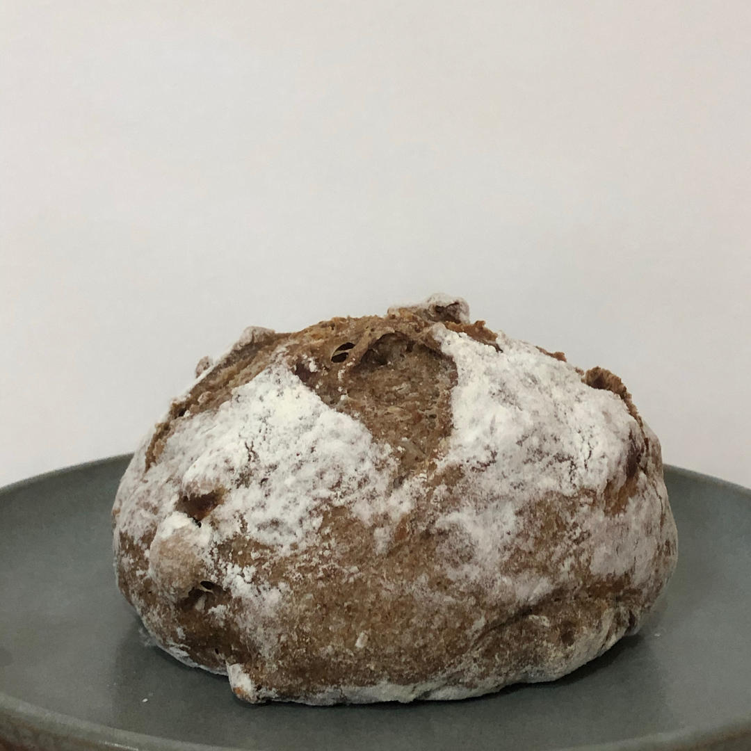 【不藏私食谱：黑麦乡村欧包】不加一颗糖，减脂必备