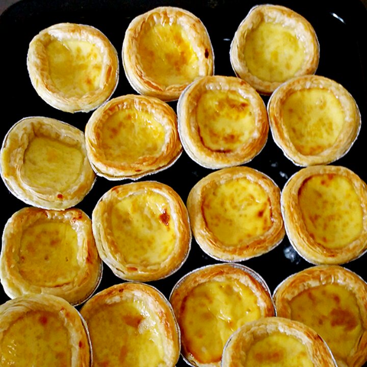 超完美味道超正的蛋挞配方，比KFC的还要嫩还要香~做过最好吃的蛋挞配方