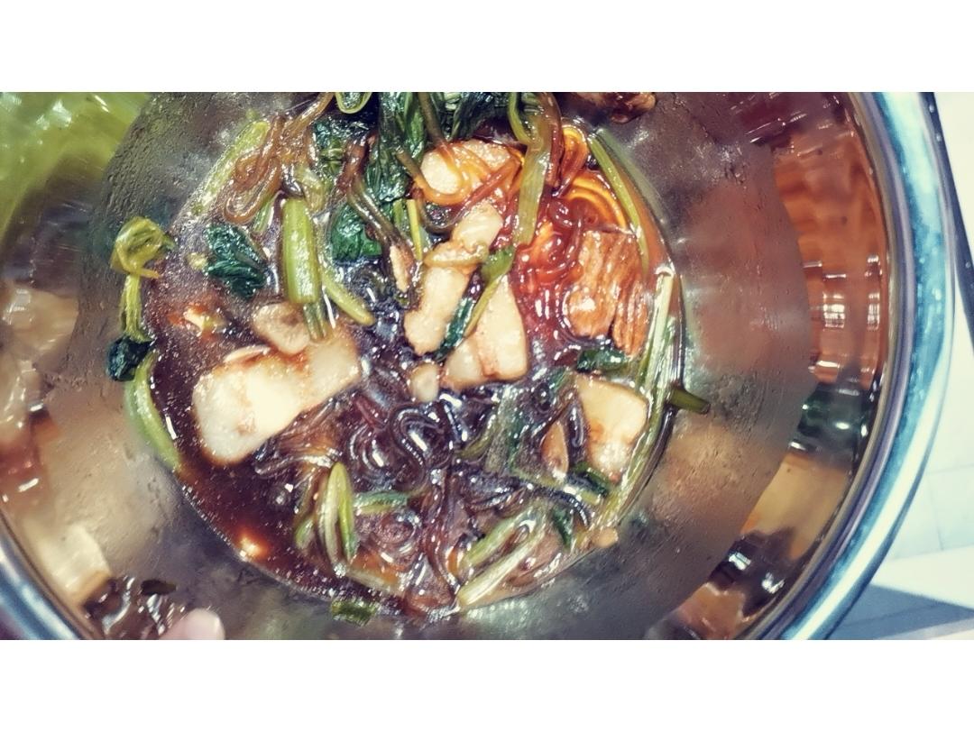 小白菜炖粉条