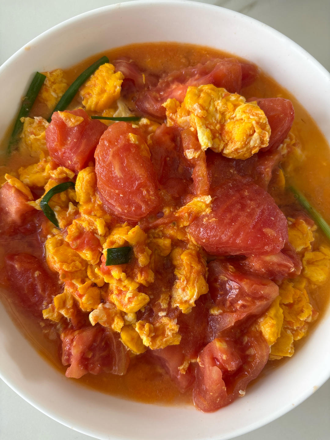 超嫩滑的番茄炒蛋