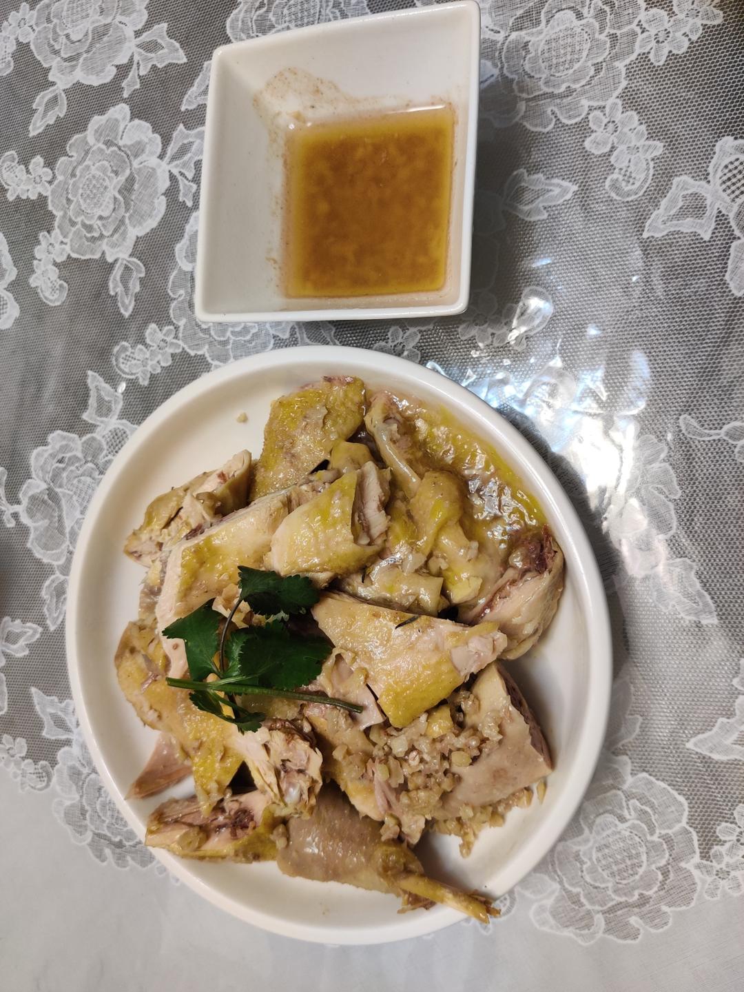 沙姜白切鸡