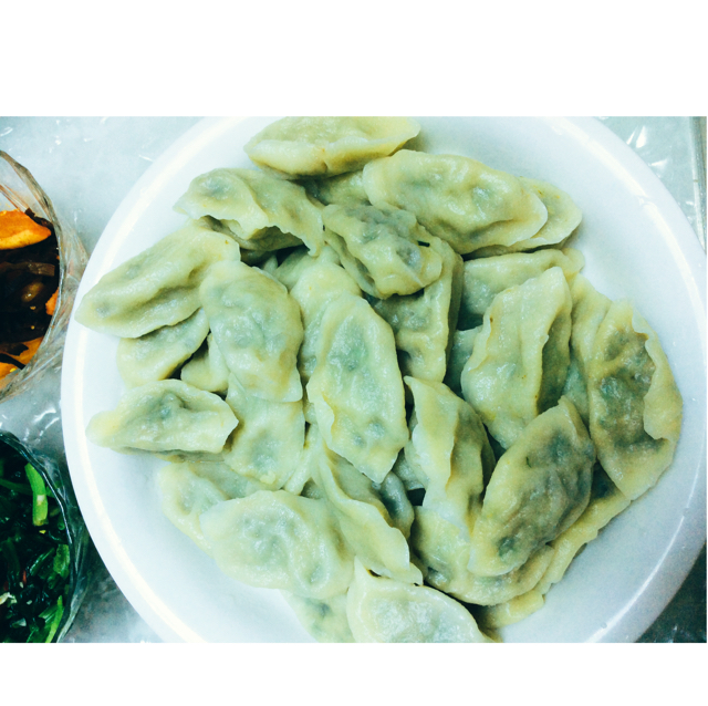 韭菜馅饺子