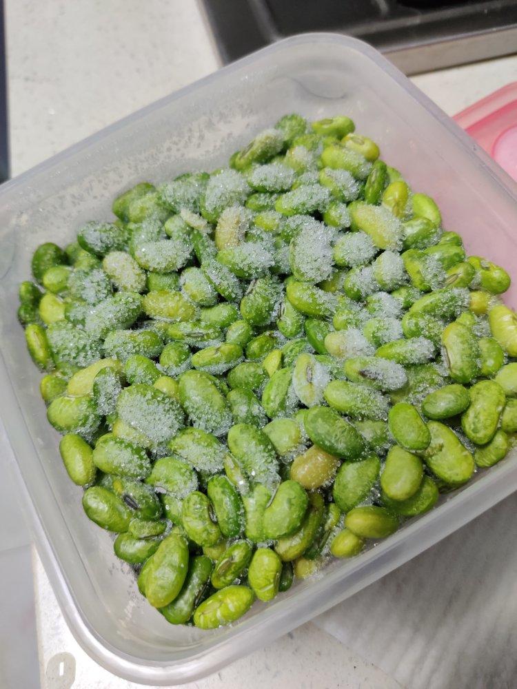 新鲜毛豆子保存法
