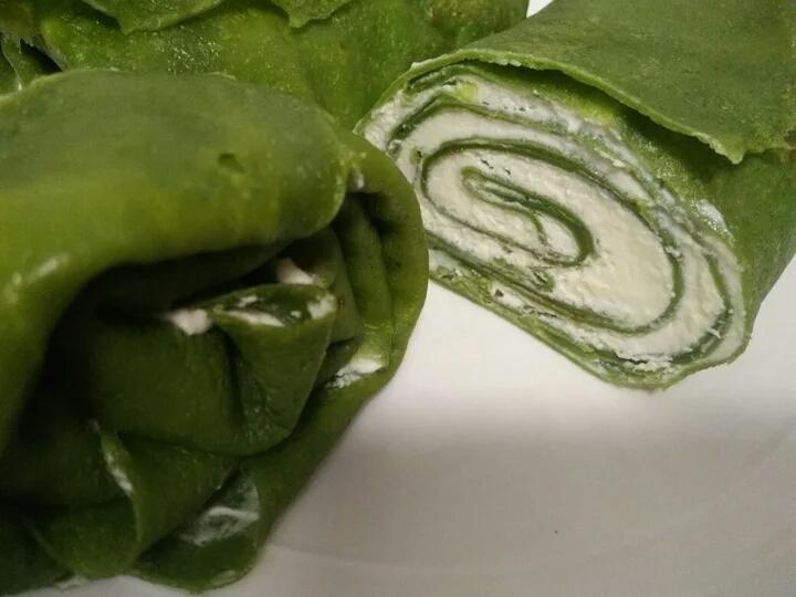 抹茶奶冻毛巾卷【曼食慢语】