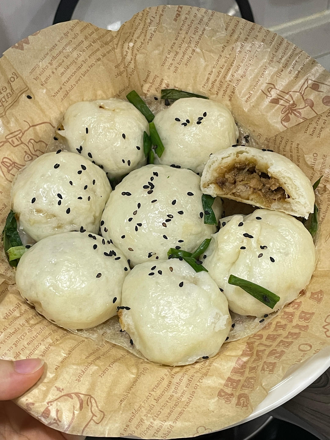 酱肉小笼包