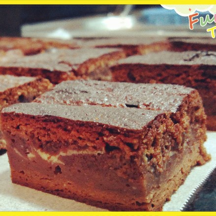 大理石乳酪布朗尼