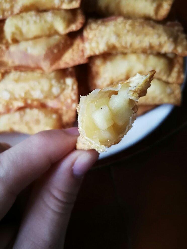 苹果派（馄饨皮版，三种做法）