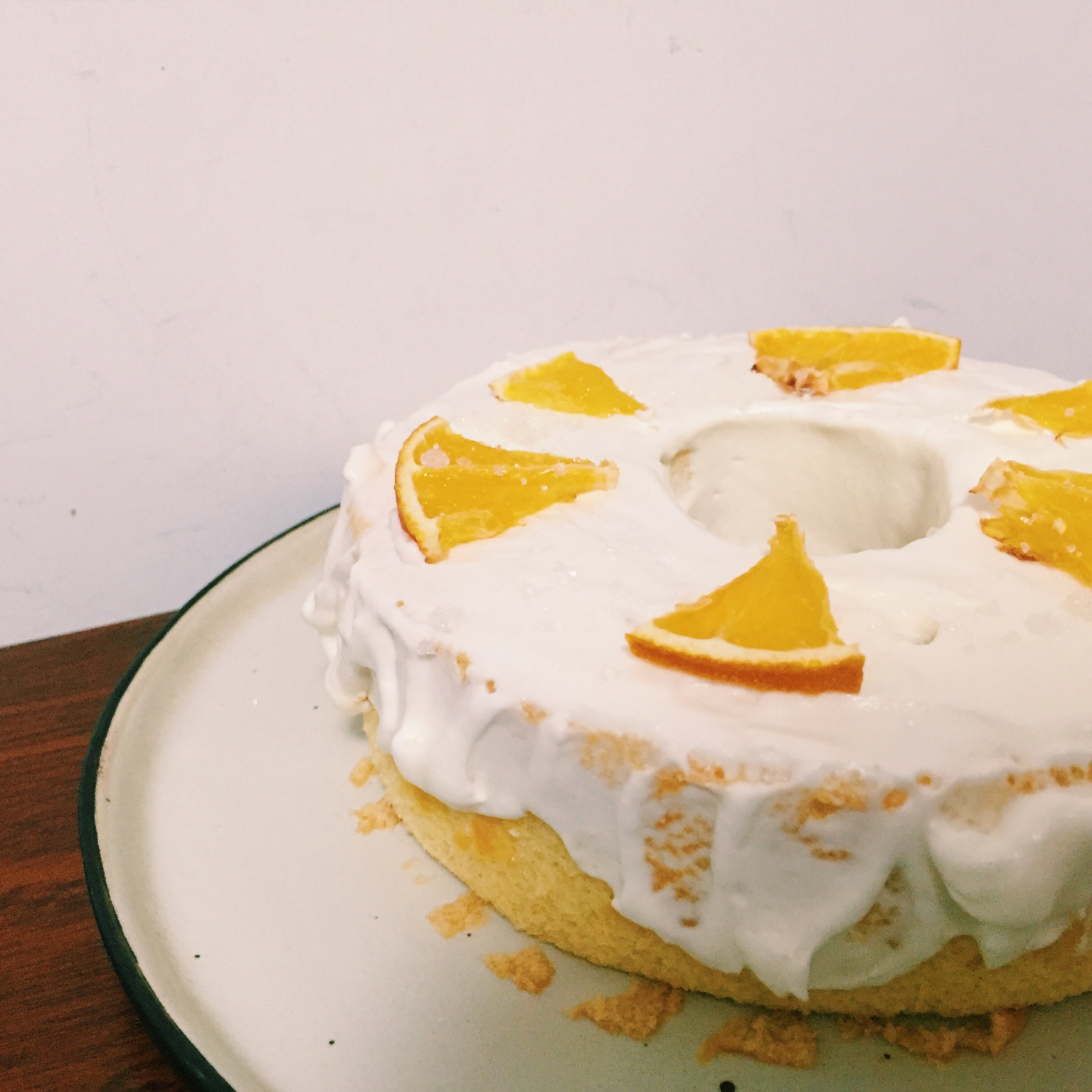 圣诞“裸蛋糕”