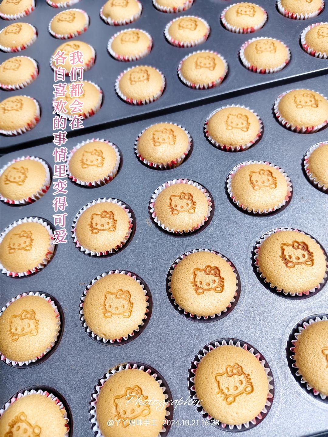 迷你戚风小蛋糕(原味&可可味)