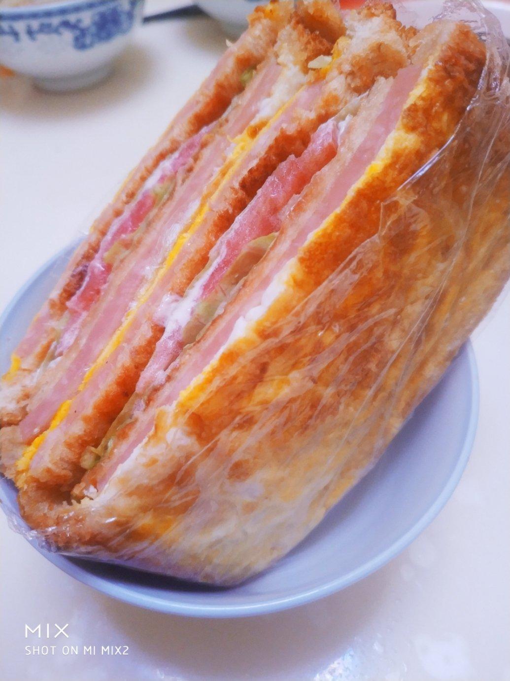 土司三明治（营养美味高颜值）