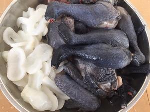 乌鸡海底椰炖汤💋香甜美味的做法 步骤2