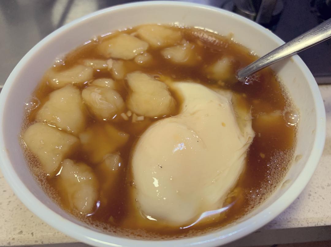 红糖粉子醪糟蛋