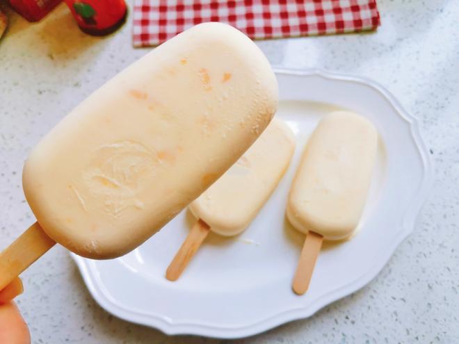 无冰渣零难度芒果雪糕冰淇淋的做法