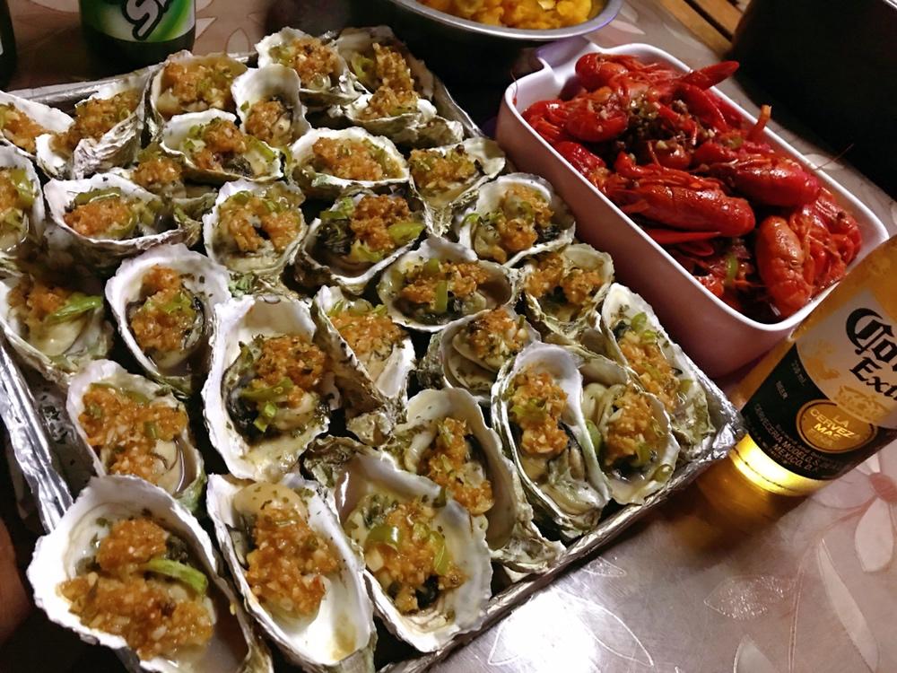 【曼食慢语】蒜蓉烤生蚝