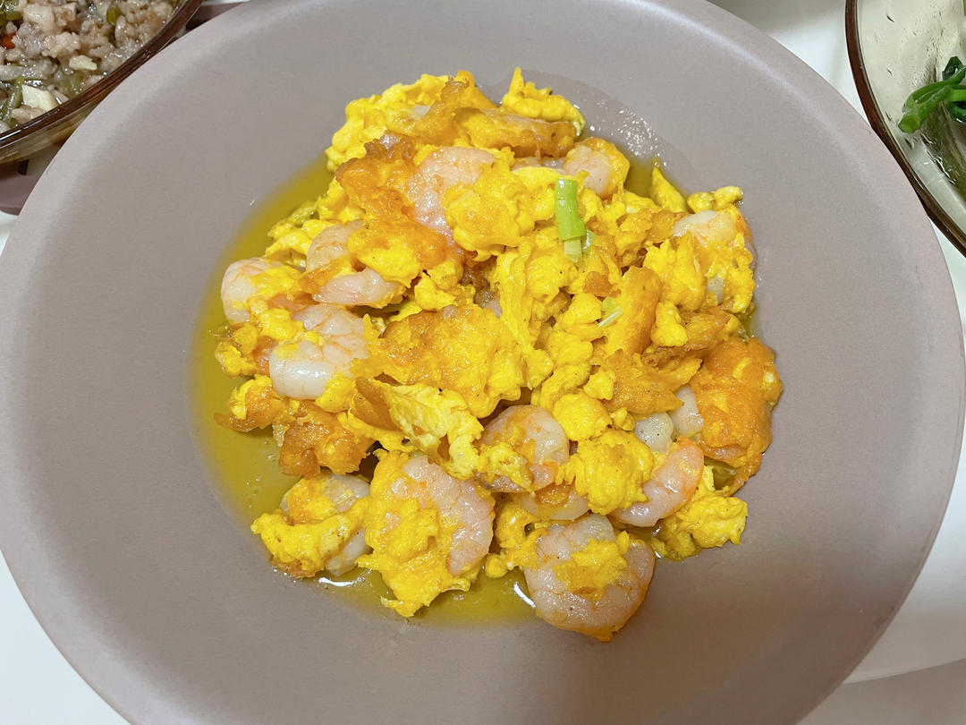 虾仁滑炒鸡蛋