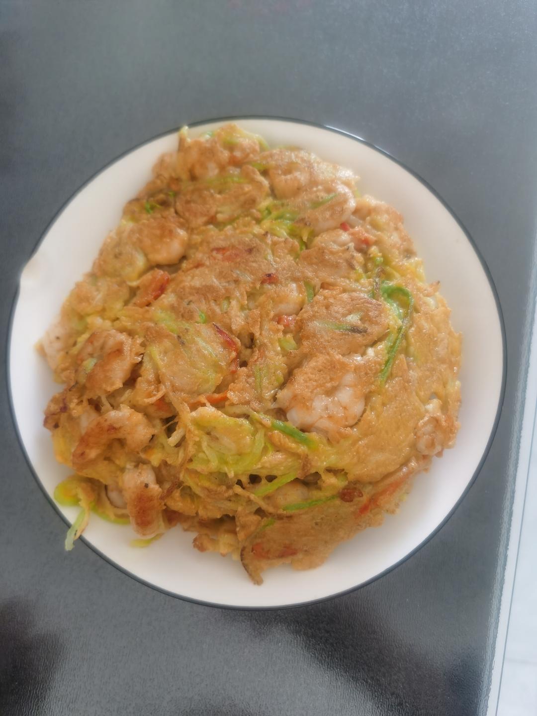 懒人早餐萝卜丝煎饼
