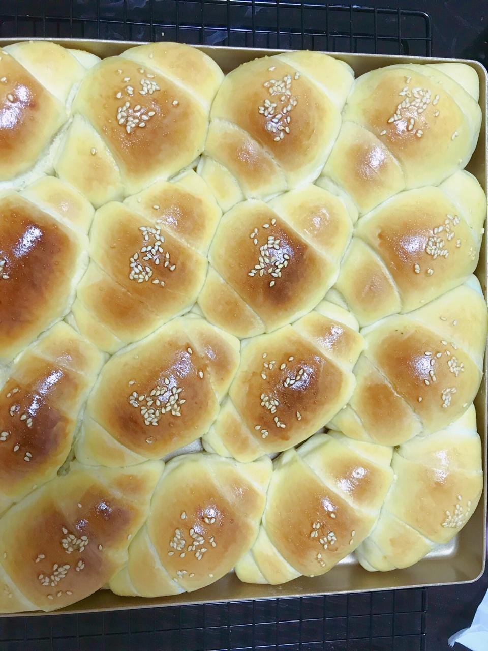 蜂蜜糯米小面包