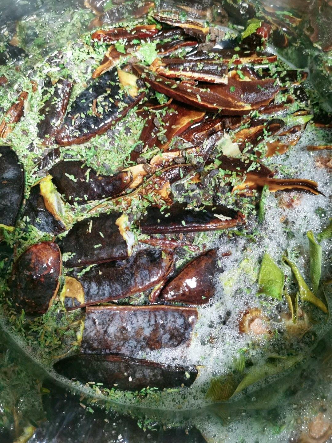 天然草本中药洗发水