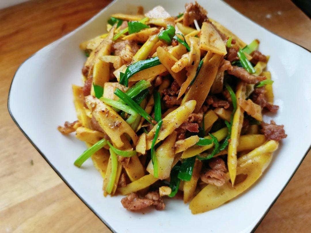 鲜笋炒肉
