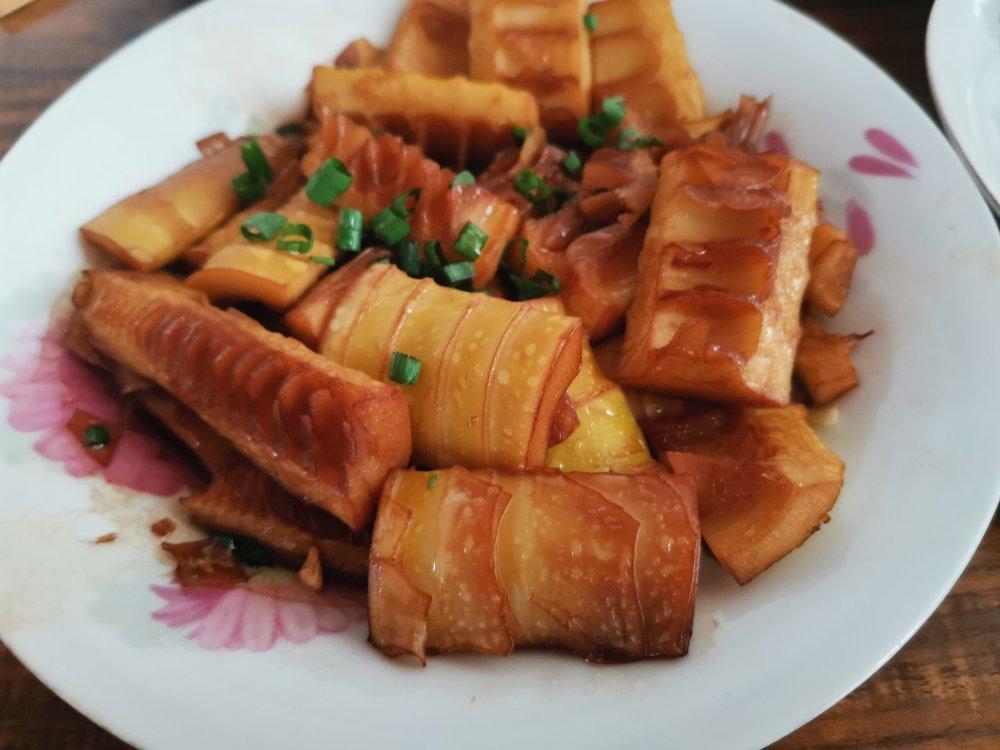 油焖笋-附冬笋切法