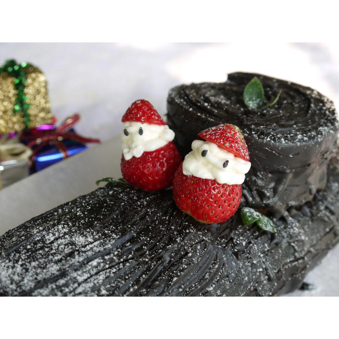 圣诞树干蛋糕（Christmas Log）