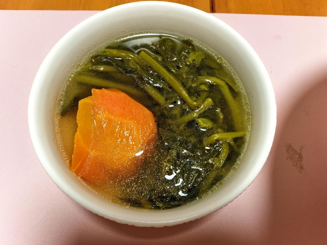 秋冬季节的时令靓汤 - 「西洋菜陈肾煲猪骨」西洋菜的季节，不要错过！