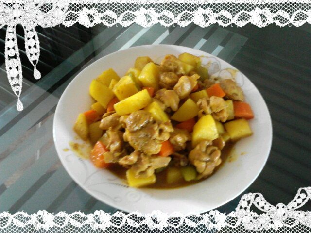 美味咖喱鸡饭