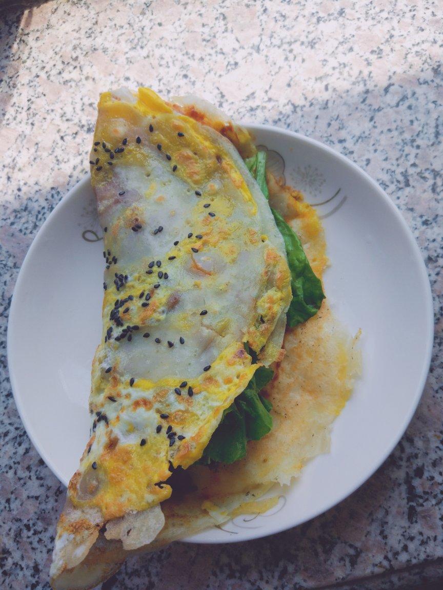 早餐鸡蛋饼