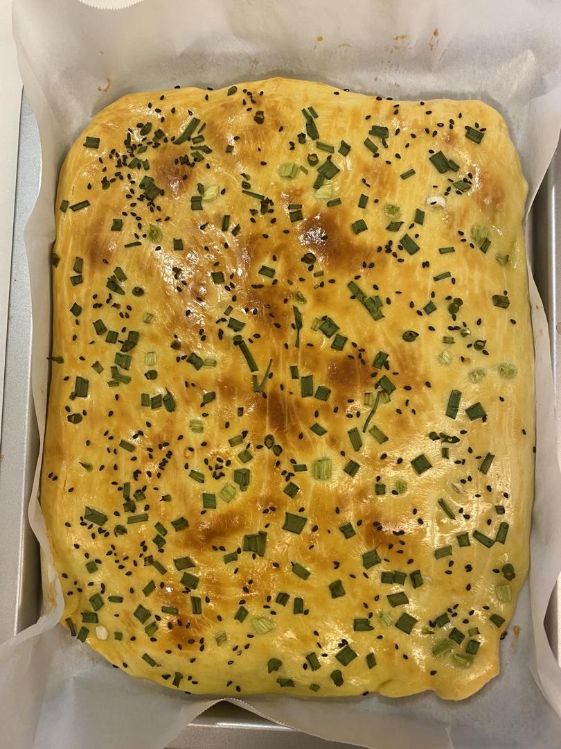 香葱肉松面包卷