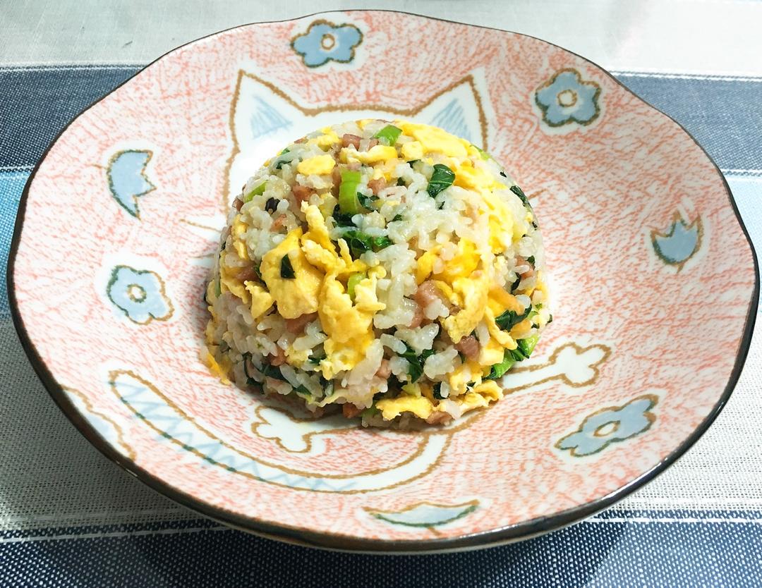 香肠青菜炒饭